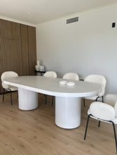 Load image into Gallery viewer, CONCRETE dining tables OBLONG 160cm x 80cm - 210cm x 100cm - 250cm x 100cm and 120cm width