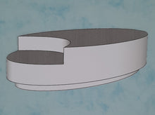 Load image into Gallery viewer, CONCRETE Coffee Table OVAL - Twin Base and Step down