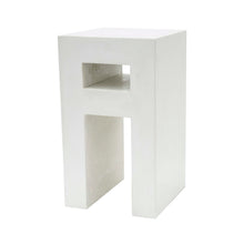 Load image into Gallery viewer, CONCRETE bedside/end table with shelf 60cm & 70cm height (GRC)