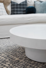 Load image into Gallery viewer, CONCRETE coffee table round Single Pedestal 36cm height (GRC)