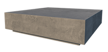 Load image into Gallery viewer, CONCRETE coffee table 'low floating' square and rectangle 30cm height (GRC)
