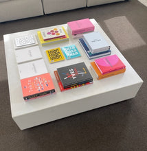 Load image into Gallery viewer, CONCRETE coffee table 'low floating' square and rectangle 30cm height (GRC)