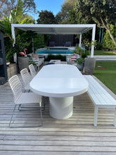 Load image into Gallery viewer, CONCRETE dining tables OBLONG 160cm x 80cm - 210cm x 100cm - 250cm x 100cm and 120cm width