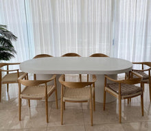 Load image into Gallery viewer, CONCRETE dining tables OBLONG 160cm x 80cm - 210cm x 100cm - 250cm x 100cm and 120cm width