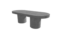Load image into Gallery viewer, CONCRETE dining tables OBLONG 160cm x 80cm - 210cm x 100cm - 250cm x 100cm and 120cm width