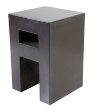 Load image into Gallery viewer, CONCRETE bedside/end table with shelf 60cm & 70cm height (GRC)