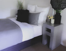 Load image into Gallery viewer, CONCRETE bedside/end table with shelf 60cm & 70cm height (GRC)