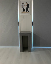 Load image into Gallery viewer, CONCRETE side/end table 60cm & 70cm height (GRC)