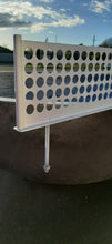 Load image into Gallery viewer, CONCRETE ping pong / LARGE dining tables 275cm x 155cm (GRC) and white stainless steel nets