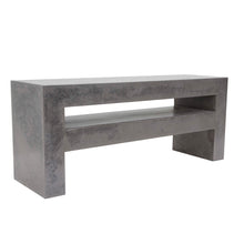 Load image into Gallery viewer, CONCRETE TV console/unit LOW 100cm & 120cm width (GRC)