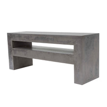 Load image into Gallery viewer, CONCRETE TV console/unit LOW 100cm & 120cm width (GRC)