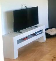 Load image into Gallery viewer, CONCRETE TV console/unit LOW 100cm & 120cm width (GRC)