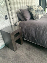 Load image into Gallery viewer, CONCRETE bedside/end table with shelf 60cm & 70cm height (GRC)