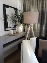 Load image into Gallery viewer, CONCRETE console/hall table with SHELF 100cm & 120cm width (GRC)