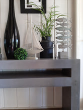 Load image into Gallery viewer, CONCRETE console/hall table with SHELF 100cm & 120cm width (GRC)