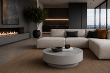 Load image into Gallery viewer, CONCRETE coffee tables ROUND TIERED 30cm height® (GRC)