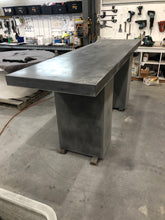 Load image into Gallery viewer, CONCRETE console/hall table 100cm 120cm 155cm 190cm 200cm 290cm width (GRC)