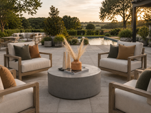 Load image into Gallery viewer, CONCRETE coffee tables ROUND 40cm height® (GRC)