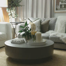 Load image into Gallery viewer, CONCRETE coffee tables round TIERED 30cm height® (GRC)