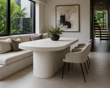 Load image into Gallery viewer, CONCRETE dining tables OBLONG 160cm - 210cm - 250cm lengths