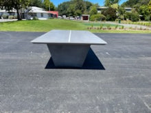 Load image into Gallery viewer, CONCRETE ping pong / LARGE dining tables 275cm x 155cm (GRC) and white stainless steel nets