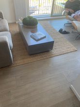 Load image into Gallery viewer, CONCRETE coffee table 'low floating' square and rectangle 30cm height (GRC)