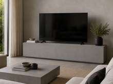 Load image into Gallery viewer, CONCRETE long TV unit - 165cm X 45cm X 40cm height (GRC)