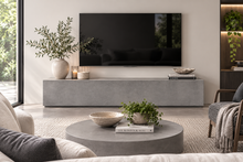Load image into Gallery viewer, CONCRETE long TV unit - 165cm X 45cm X 40cm height (GRC)