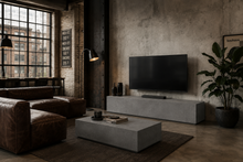 Load image into Gallery viewer, CONCRETE TV unit LONG - 180cm and 200cm x 45cm x 40cm height (GRC)
