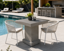 Load image into Gallery viewer, CONCRETE cafe' dining tables 70cm square / 80cm round (GRC)
