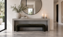 Load image into Gallery viewer, CONCRETE console/hall tables 100cm 120cm 155cm 190cm 200cm 290cm width (GRC)