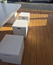 Load image into Gallery viewer, CONCRETE bench seating (3 Styles) &amp; CUBE seating (GRC)