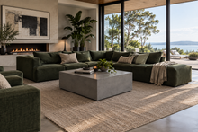 Load image into Gallery viewer, CONCRETE coffee tables SQUARE 90cm x 40cm height (GRC)