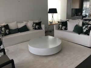 CONCRETE coffee tables round TIERED 30cm height® (GRC)