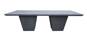 CONCRETE ping pong / LARGE dining tables 275cm x 155cm (GRC)
